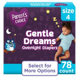 Parent's Choice Gentle Dreams Overnight Diapers (Select for More Options)