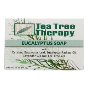 Tea Tree Therapy Eucalyptus Soap Vegetable Base - 3.5 Oz