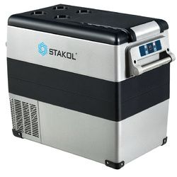 53 Quarts Portable Electric Car Cooler Refrigerator