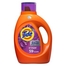 Tide Spring & Renewal HE Liquid Laundry Detergent;  59 Loads 92 fl oz