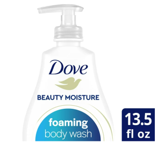 Dove Deep Moisture Instant Foaming Body Wash;  13.5 oz