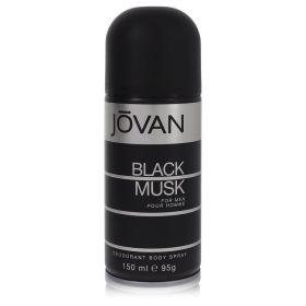 Jovan Black Musk by Jovan Deodorant Spray (GENDER: Men, size: 5 oz)