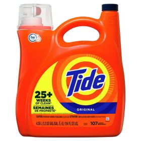 Tide Liquid Laundry Detergent Original;  107 loads 154 fl oz (Brand: Tide)